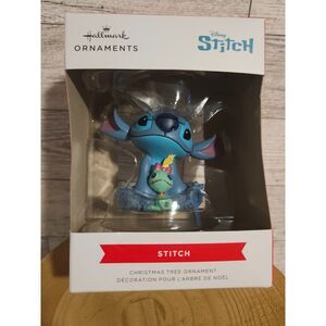 Hallmark Disney Lilo & Stitch Stitch With Scrump Christmas Ornament